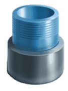 Металлическая обсадная труба 133 + Пластик 117